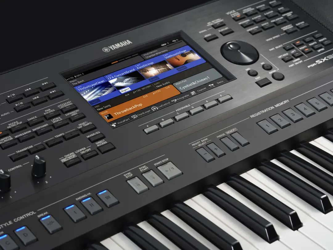 Yamaha PSR-SX720 Workstation Keyboard - 61 Toetsen - Zwart