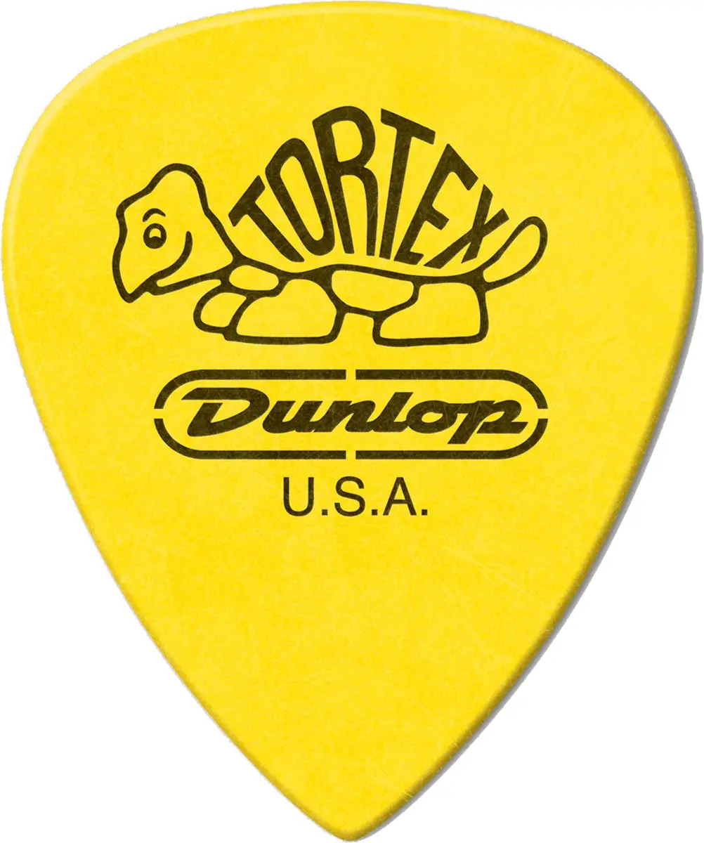 Dunlop Tortex III Plectrum 0.73mm - 12 Stuks Geel