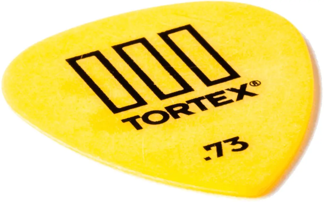 Dunlop Tortex III Plectrum 0.73mm - 12 Stuks Geel