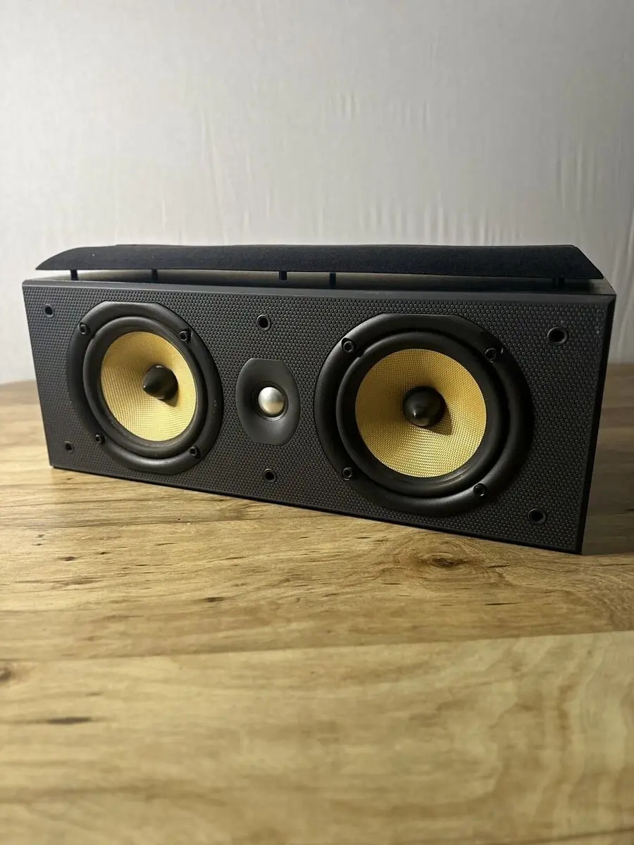 Bowers & Wilkins LCR6 S2 Center Speaker - Zwart