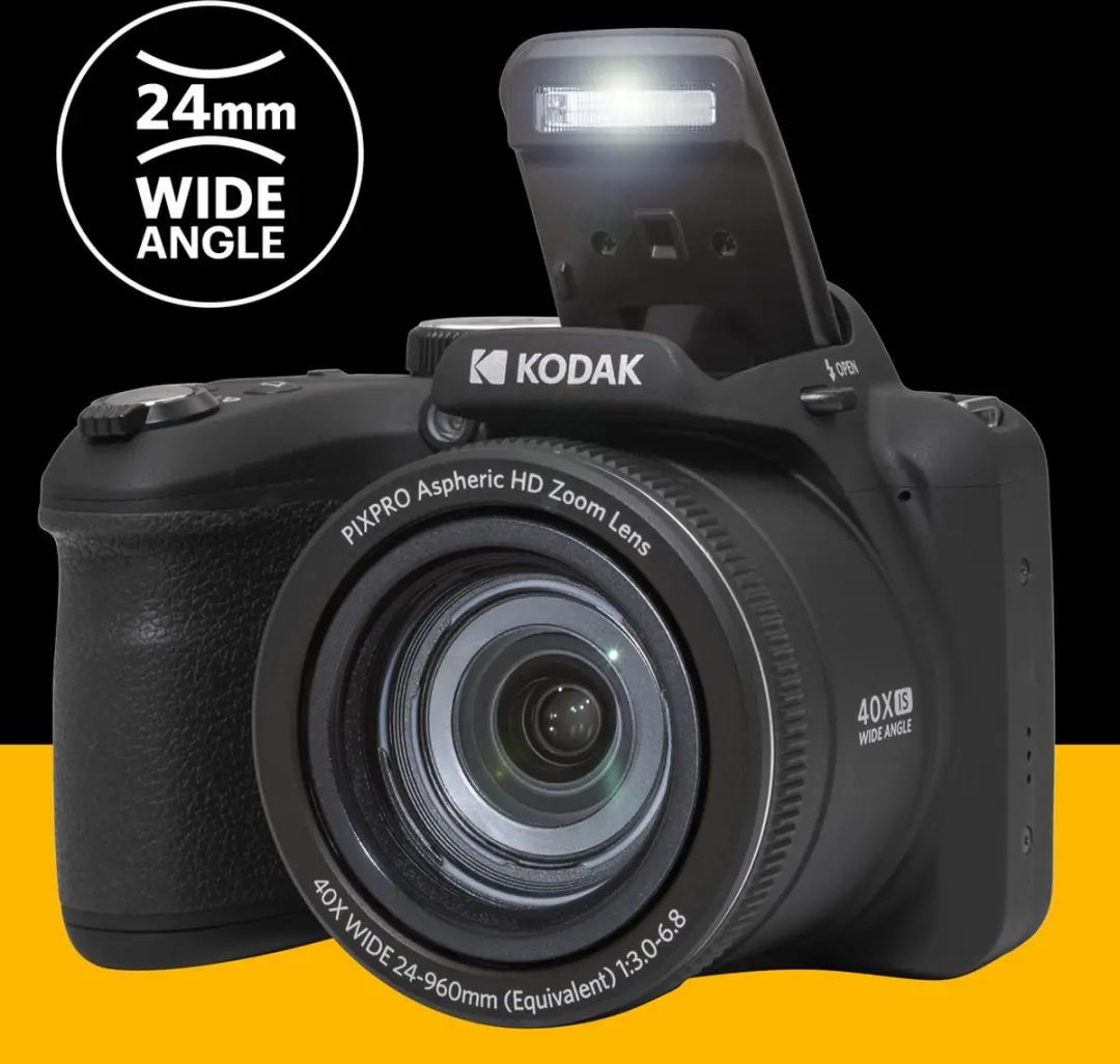 Kodak Pixpro AZ405 Compactcamera - Zwart - 32GB geheugenkaart