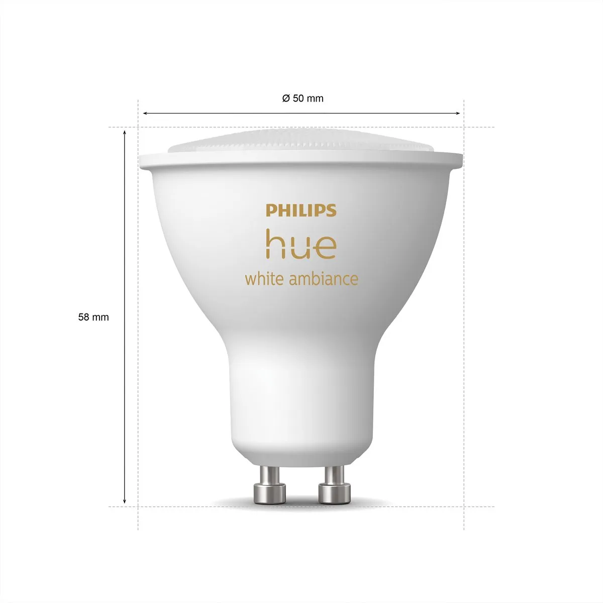 Philips Hue Runner Opbouwspot - 3x GU10 Warmwit - Incl. Dimmer Switch - Zwart - afbeelding 6 van 6