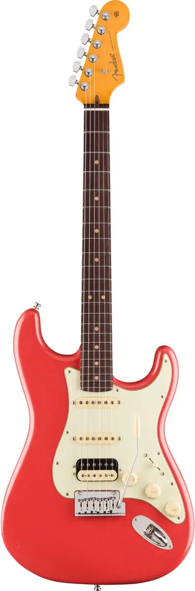 Fender American Ultra Luxe Vintage '60s Stratocaster HSS RW Fiesta Red
