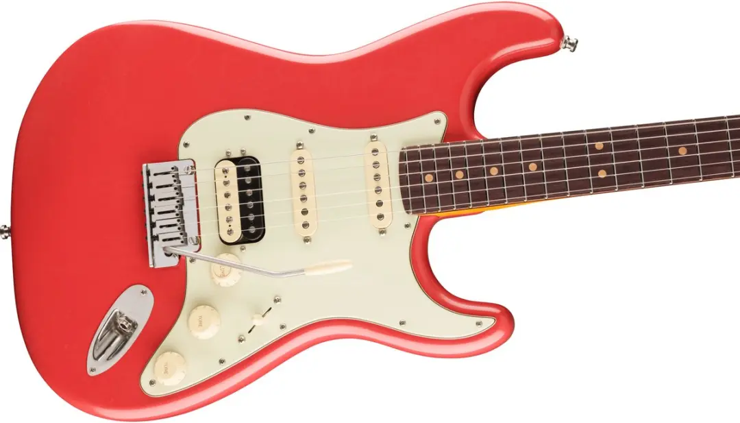 Fender American Ultra Luxe Vintage '60s Stratocaster HSS RW Fiesta Red