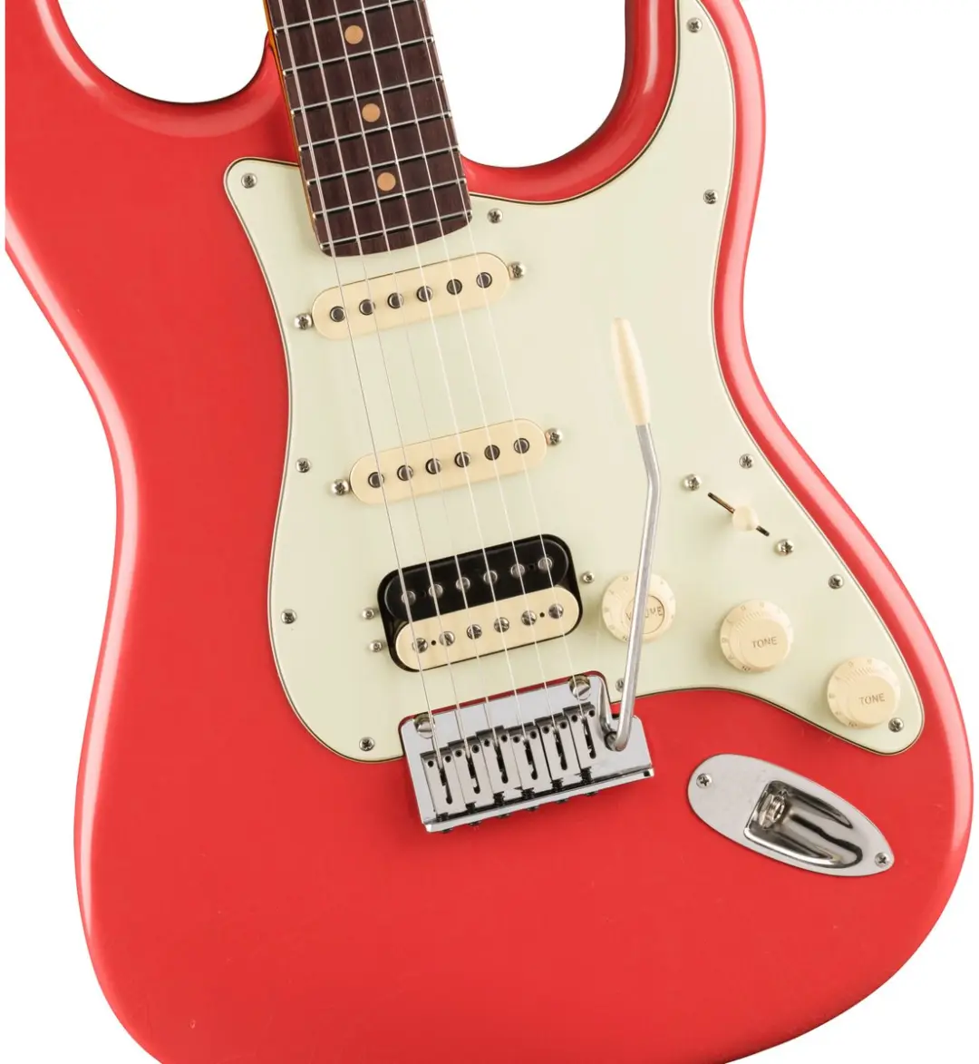 Fender American Ultra Luxe Vintage '60s Stratocaster HSS RW Fiesta Red