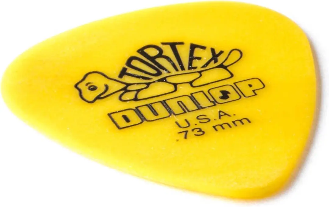 Dunlop Tortex Standard .73 Plectrum - Geel - 12 Stuks