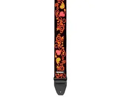 Dunlop JH23 Jimi Hendrix Gitaarband - Monterey Orange