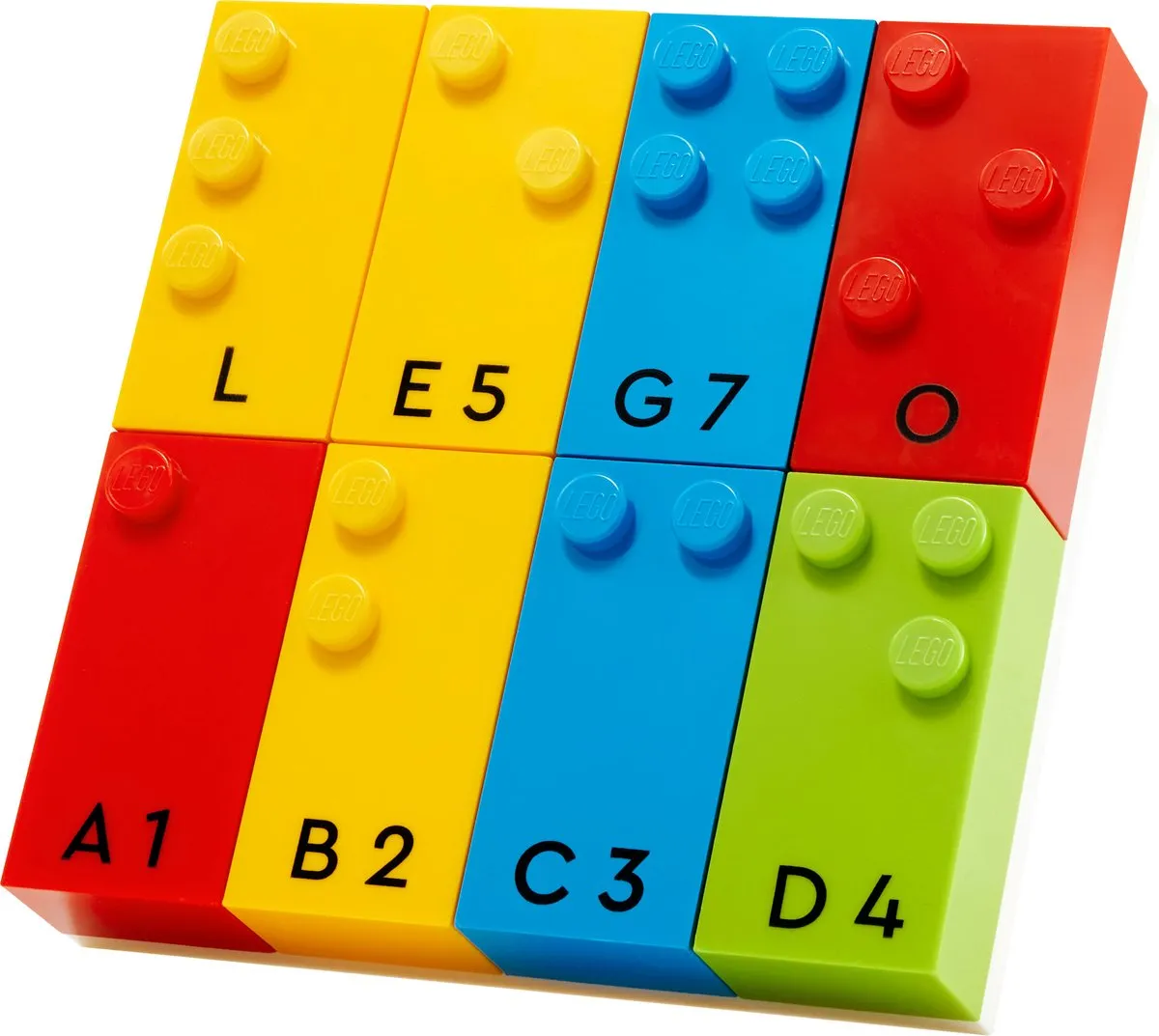 LEGO Braille Bricks 30711 - 10 Stenen - Multicolor