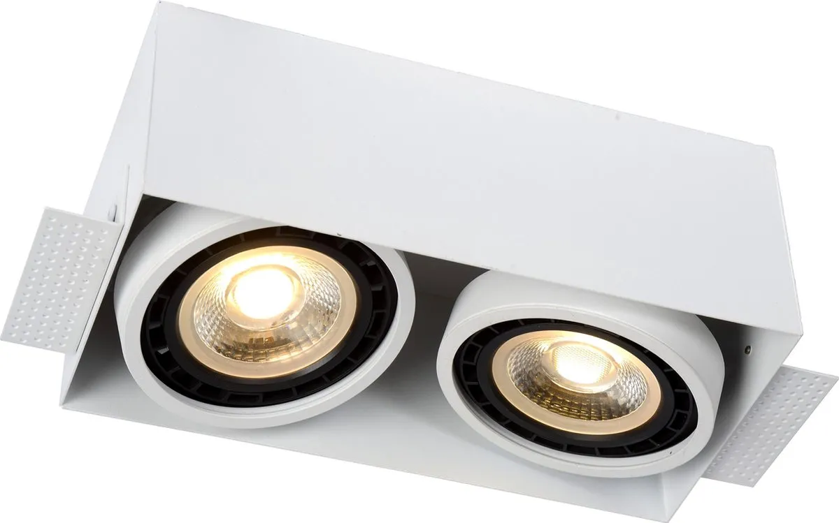 Lucide Trimless Inbouwspot 2xGU10 ES111 - Wit