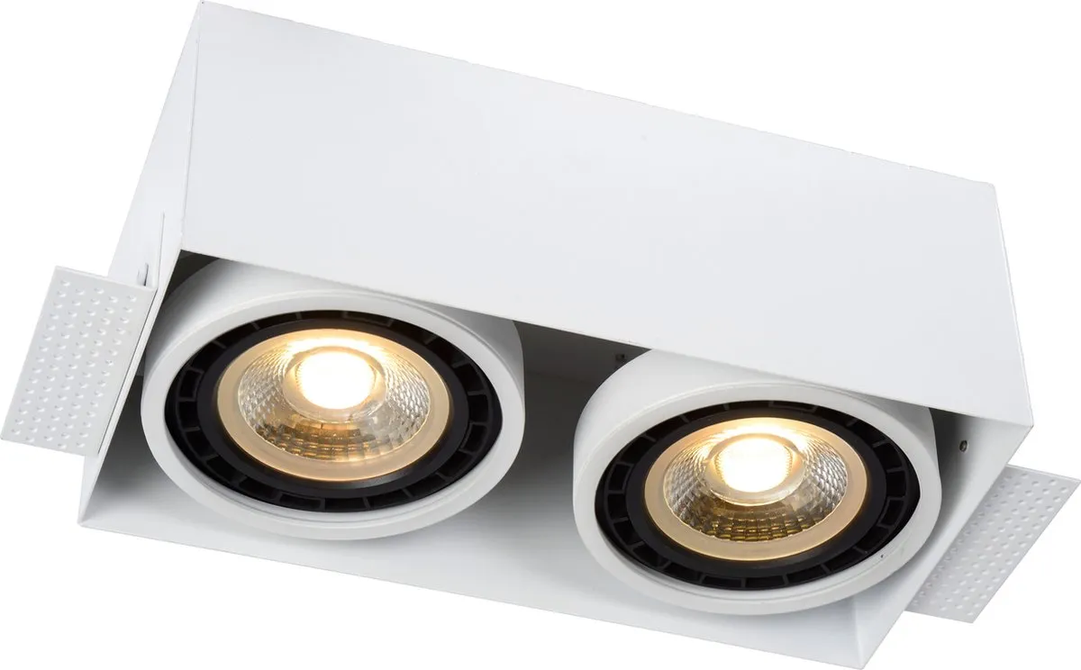 Lucide Trimless Inbouwspot 2xGU10 ES111 - Wit