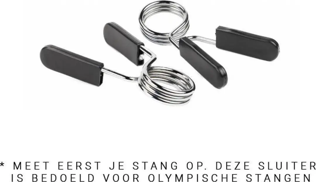 LifeMaxx Olympische Veer Clip Sluiters 50mm - Set van 2