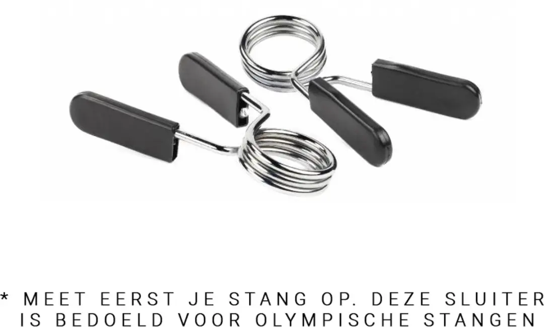 LifeMaxx Olympische Veer Clip Sluiters 50mm - Set van 2