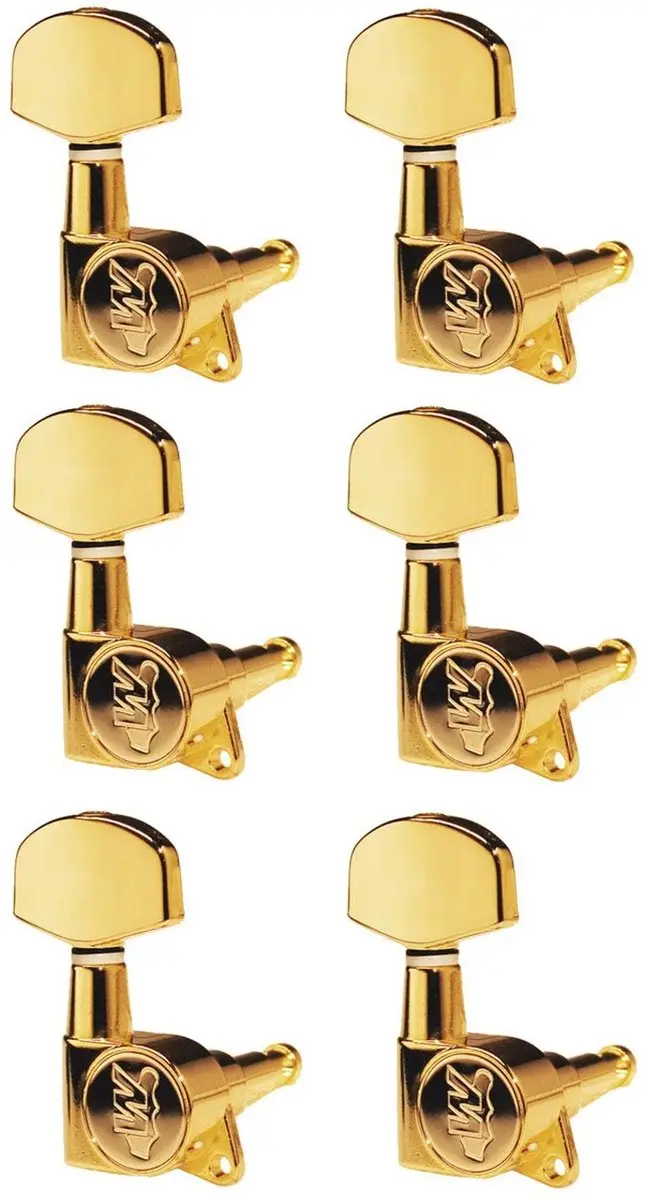 Wilkinson 191-GL Gitaar Stemmechanieken - 6 Stuks - Goud