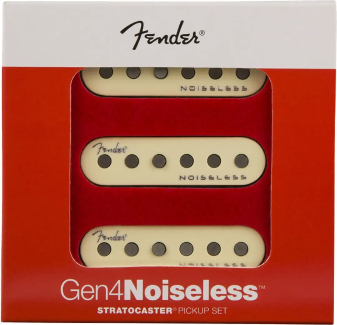 Fender Gen 4 Noiseless Strat Pickups - Aged White
