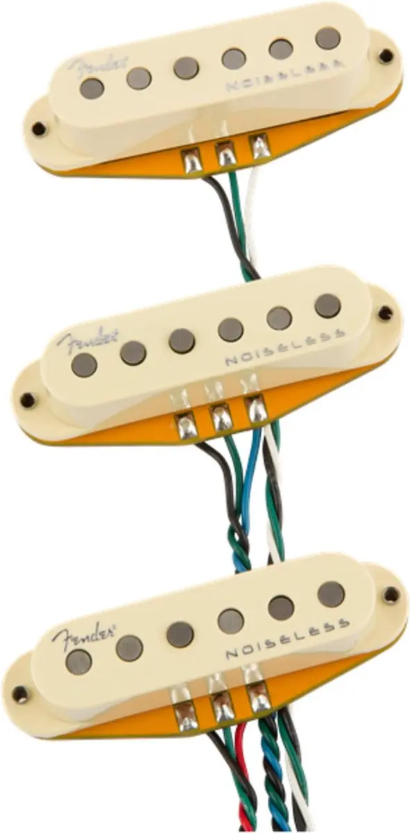 Fender Gen 4 Noiseless Strat Pickups - Aged White