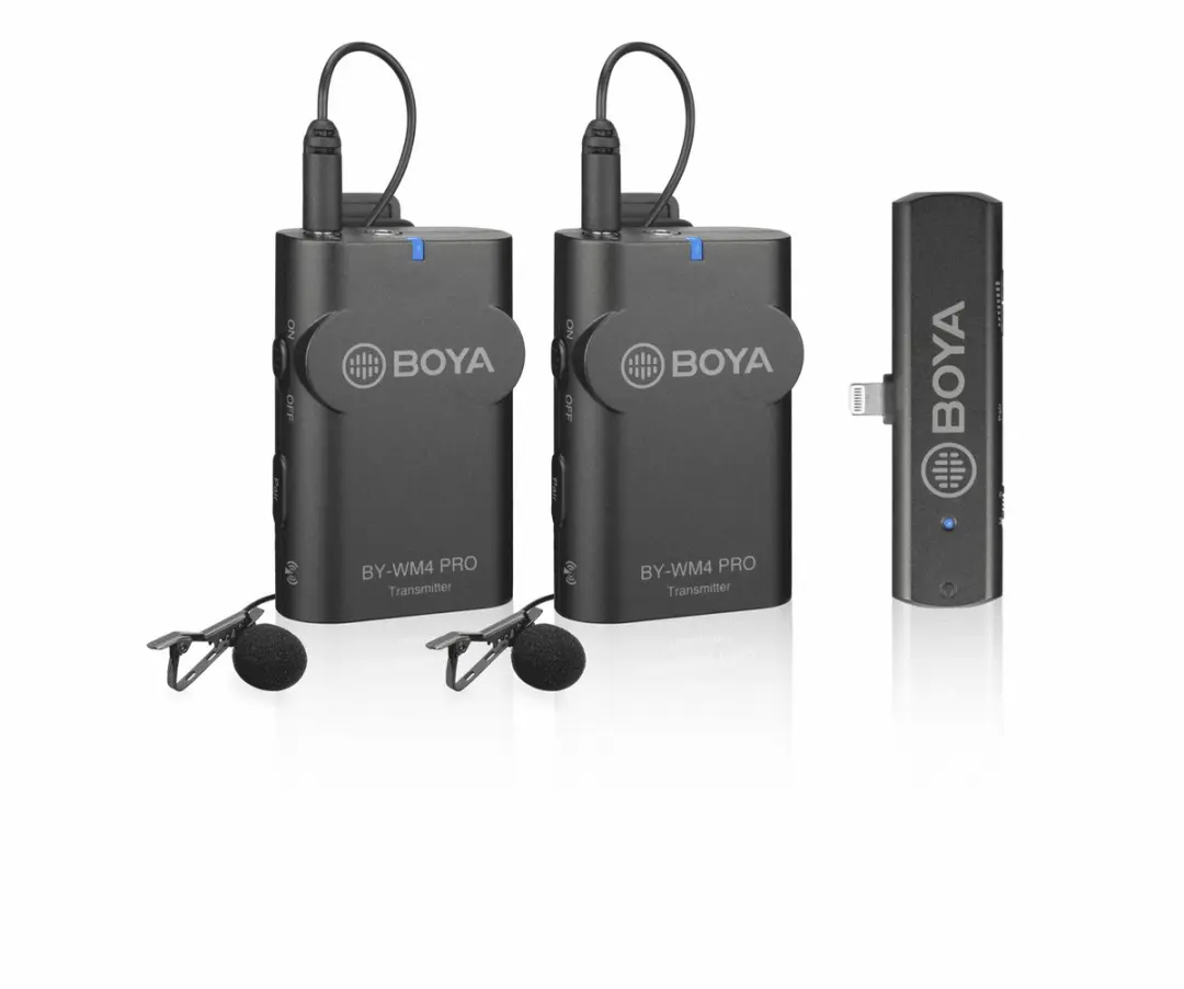Boya BY-WM4 Pro-K4 Draadloos Lavalier Microfoon
