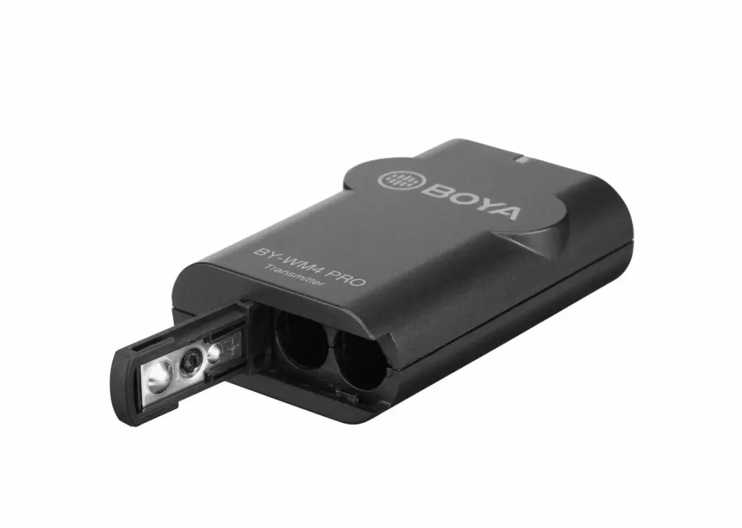 Boya BY-WM4 Pro-K4 Draadloos Lavalier Microfoon - 2.4 GHz - Zwart