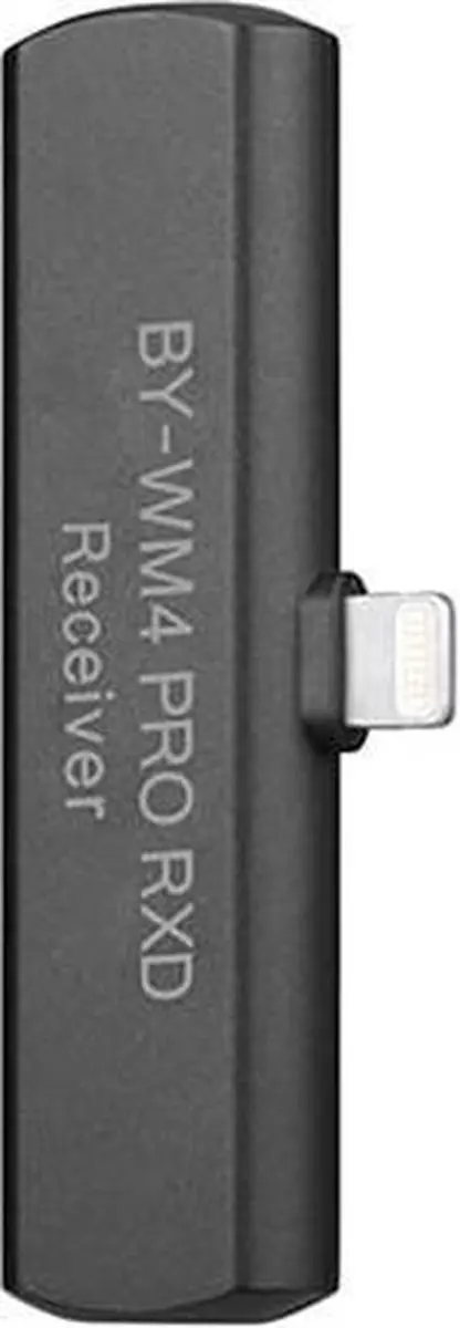 Boya BY-WM4 Pro-K4 Draadloos Lavalier Microfoon - 2.4 GHz - Zwart