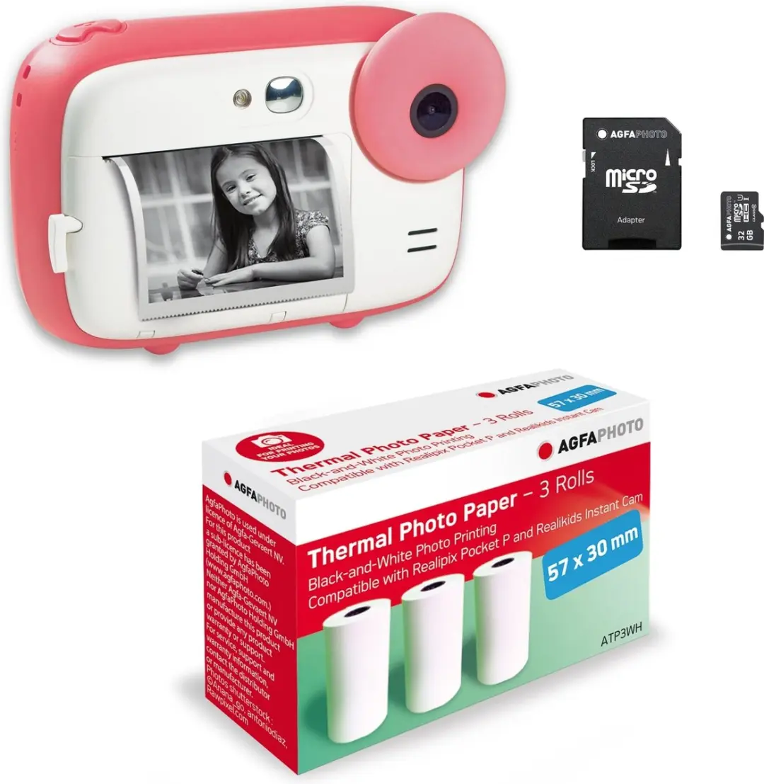 AgfaPhoto Realikids Instant Cam BARKICPKSD2