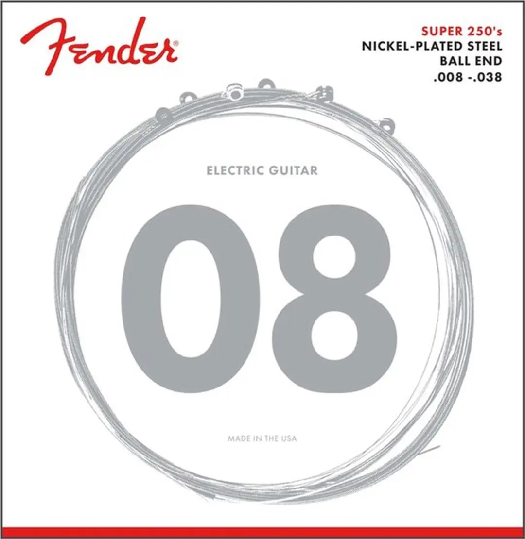 Fender Super 250XS E-snaren 8-38 Nikkel