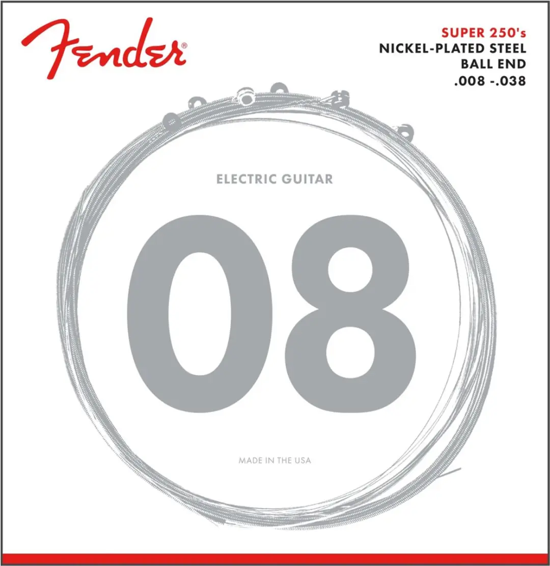 Fender Super 250XS E-snaren 8-38 Nikkel