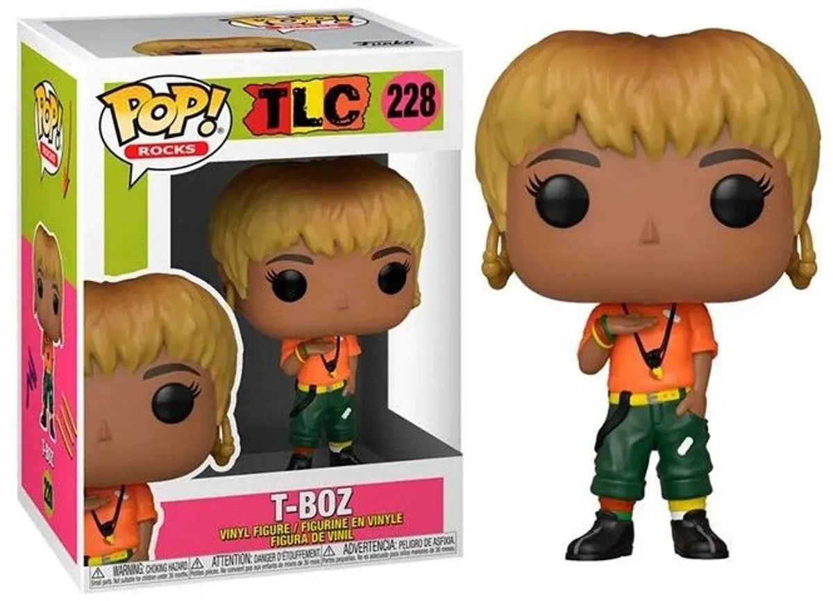 Funko Pop! Rocks TLC (228) T-Boz Verzamelfiguur - Multicolours