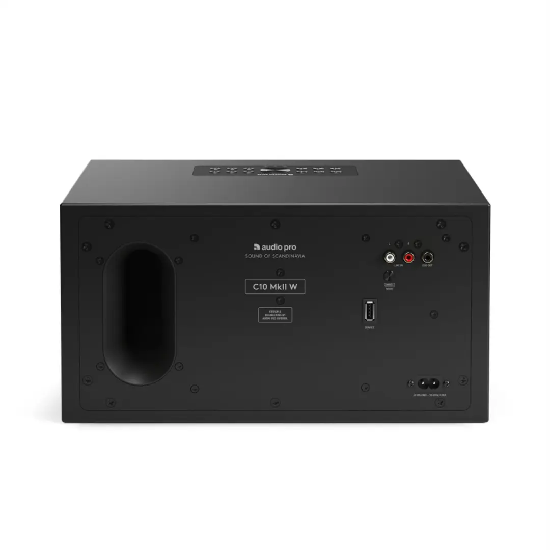 Audio Pro C10 W Wifi Speaker - Multiroom - 6 Presets - Zwart
