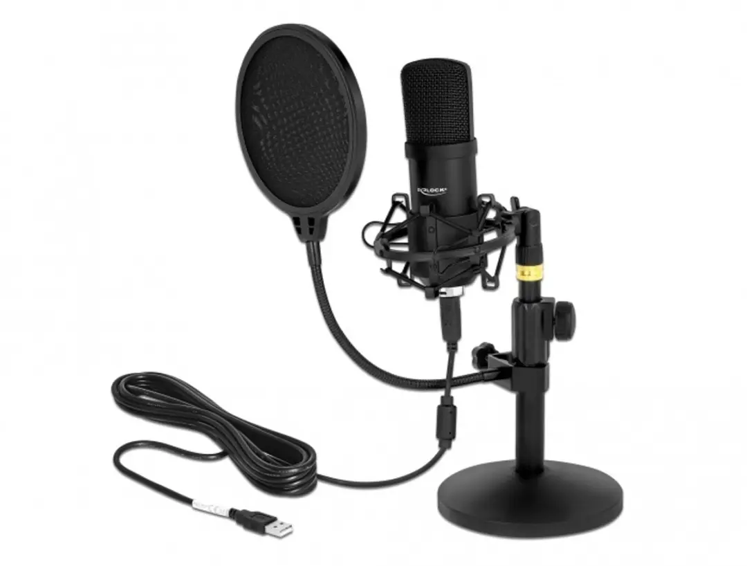 Delock 66300 USB Condensormicrofoon