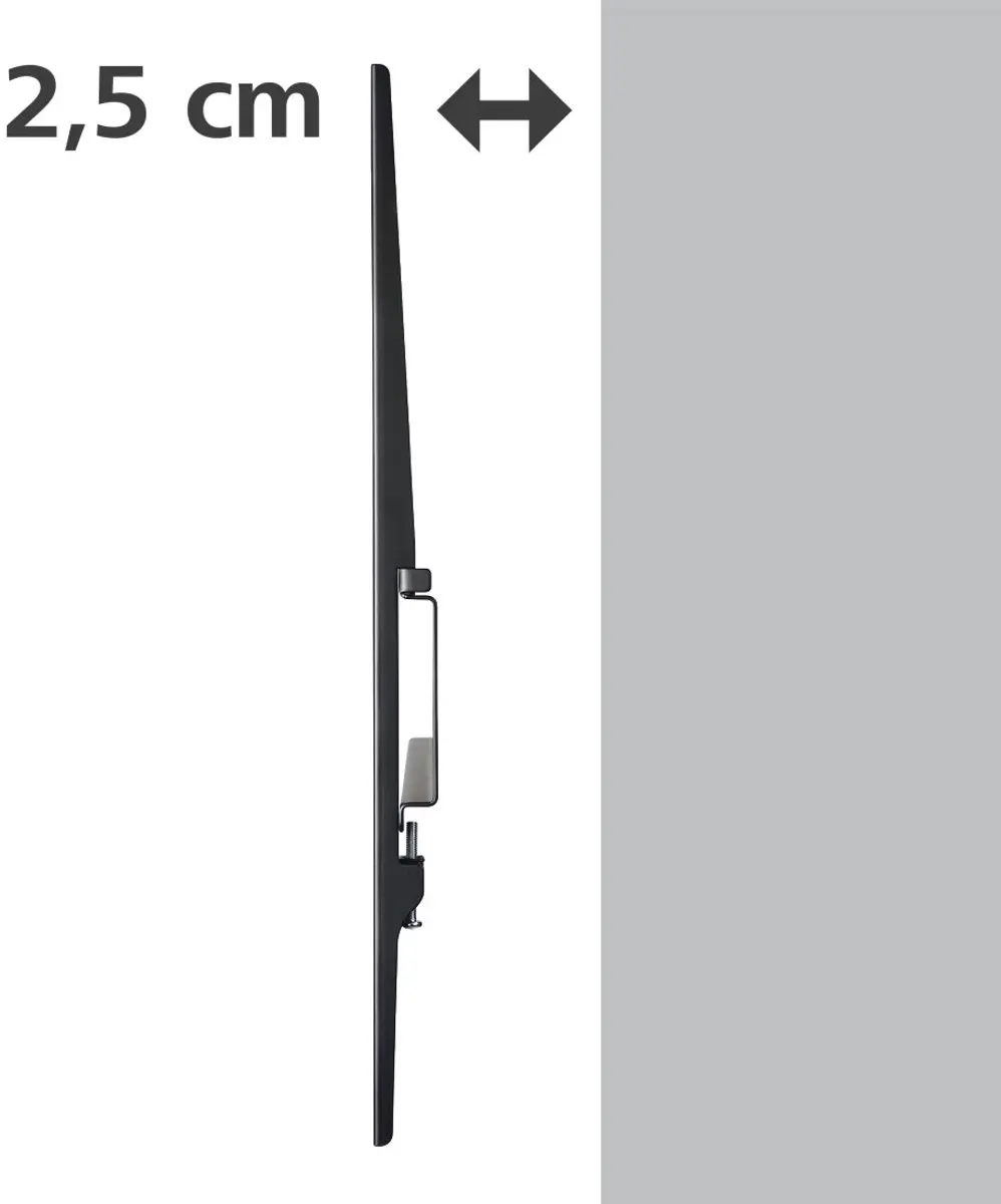 Hama TV Beugel Vast 75" - Max 40kg - VESA 400x400 - Zwart