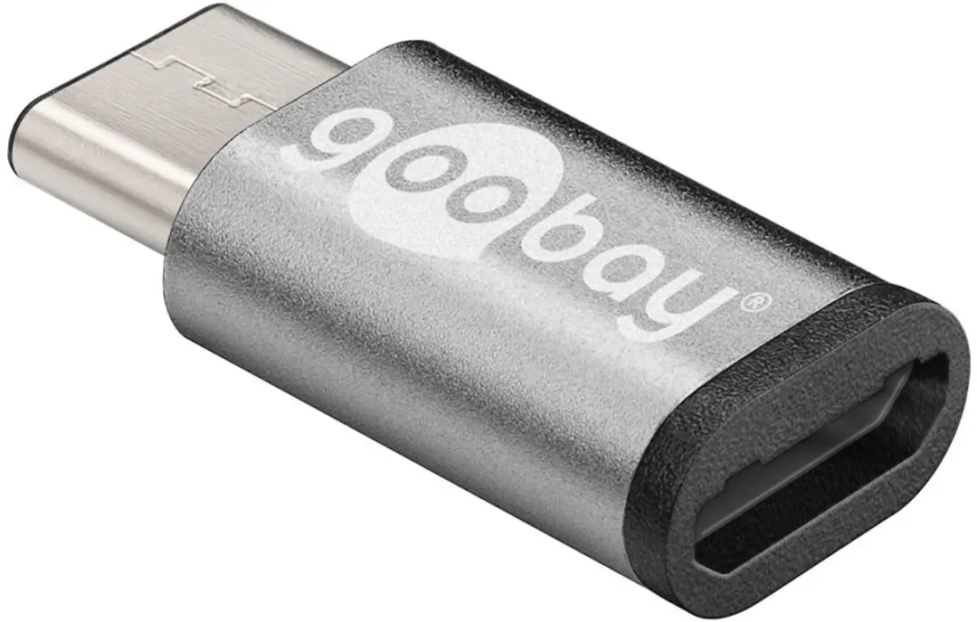 Goobay 56635 Micro-USB naar USB-C Adapter
