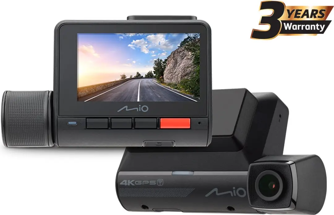 Mio MiVue 955W Dashcam 8MP - Zwart