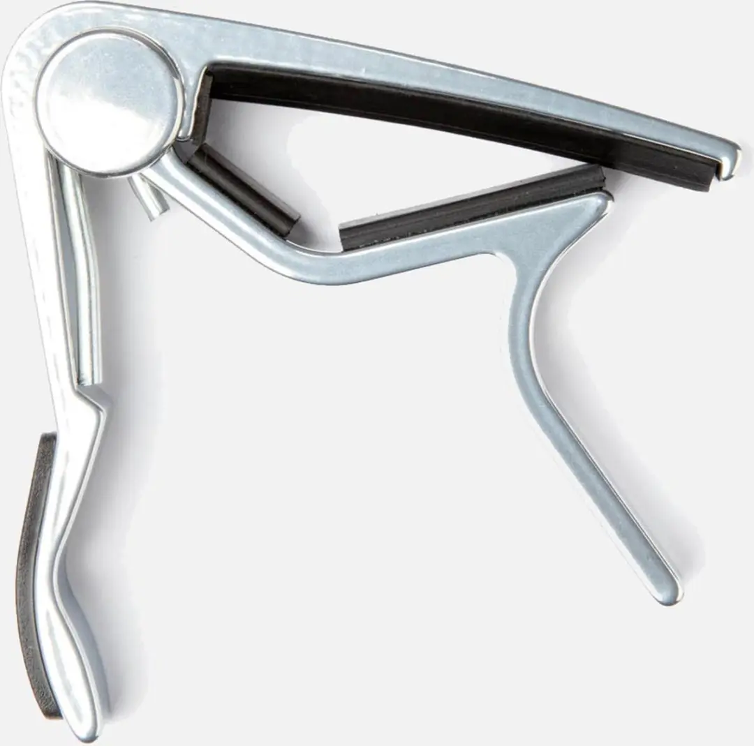 Dunlop 83CDN Capo Trigger - Nikkel - Zilver