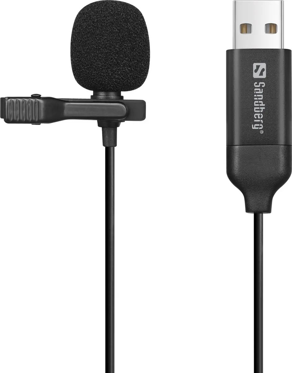 Sandberg 126-40 USB Clip Microfoon