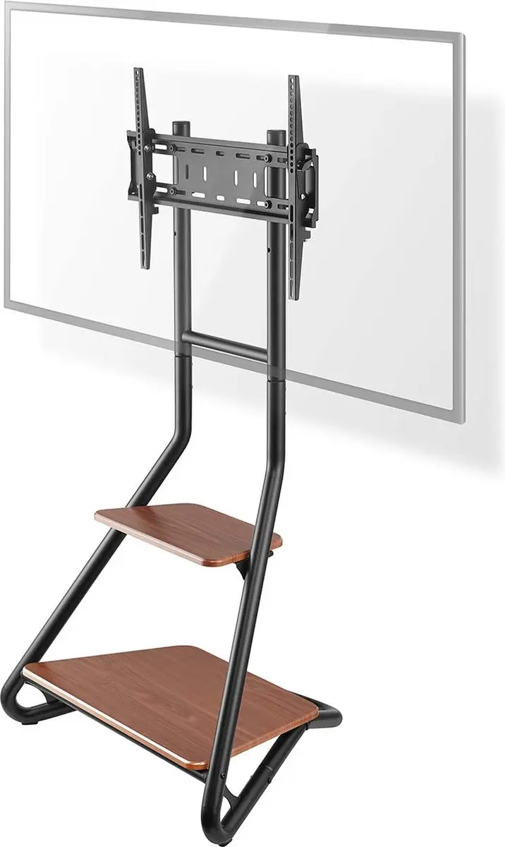 Nedis TVSM6200BK Vloerstandaard 75" - 40kg - Zwart