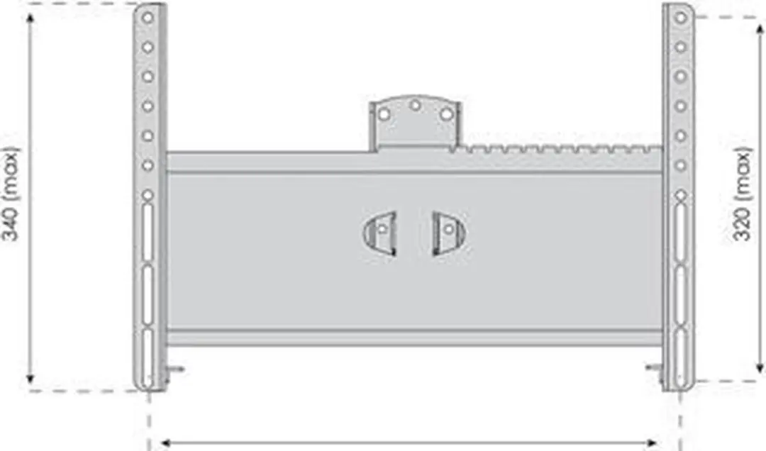 König TVS-KN-FSB109S TV Beugel - 37" Zilver