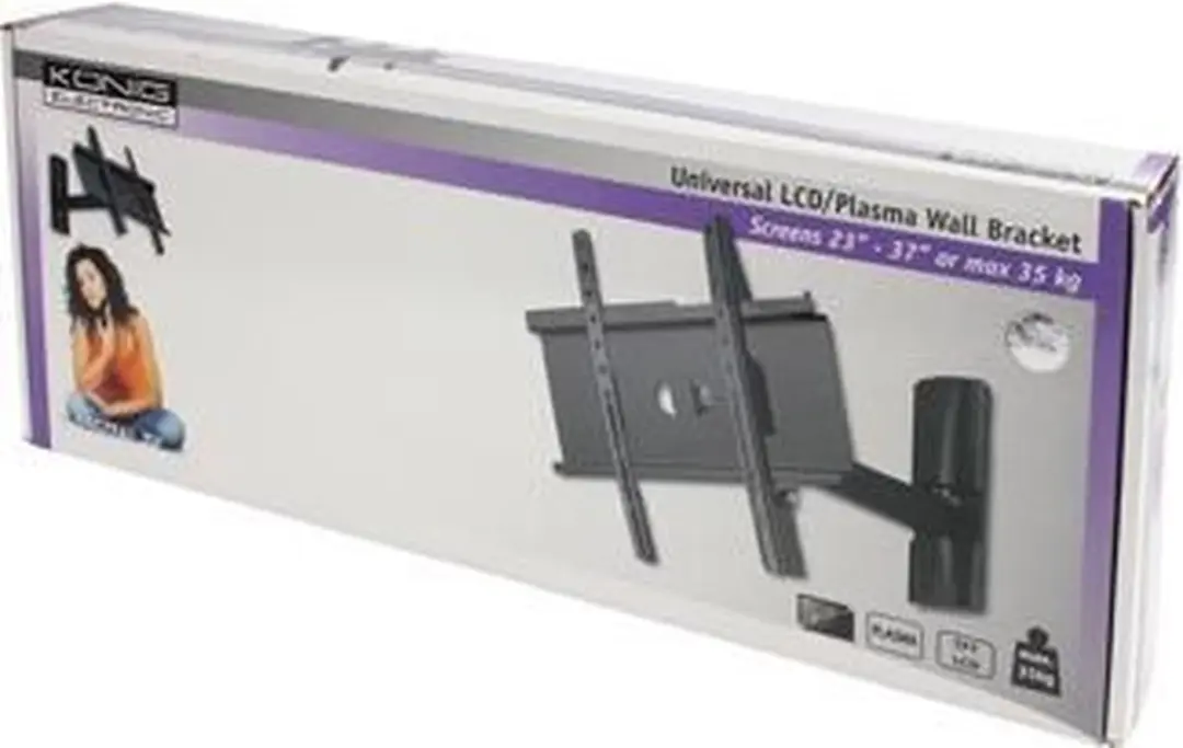 König TVS-KN-FSB109S TV Beugel - 37" Zilver