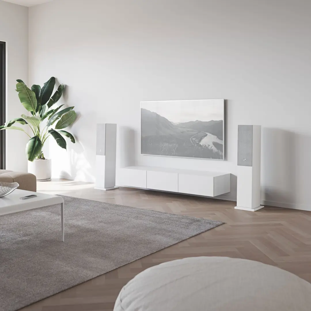 Audio Pro A48 Vloerstaande Speakers - 2x130W - Wit