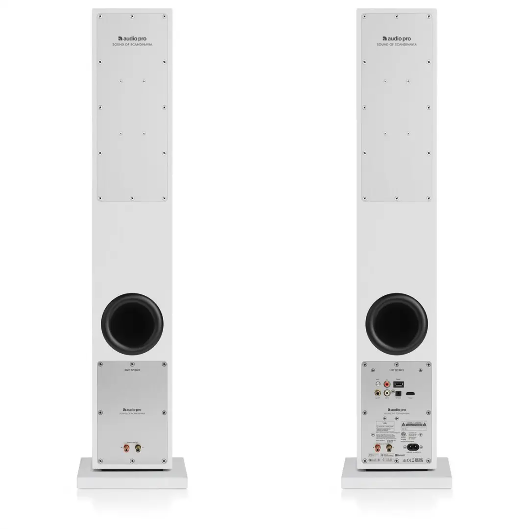 Audio Pro A48 Vloerstaande Speakers - 2x130W - Wit