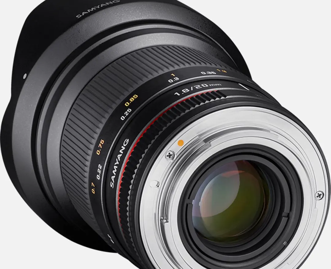 Samyang 20mm F1.8 ED AS UMC - Sony Alpha Objectief