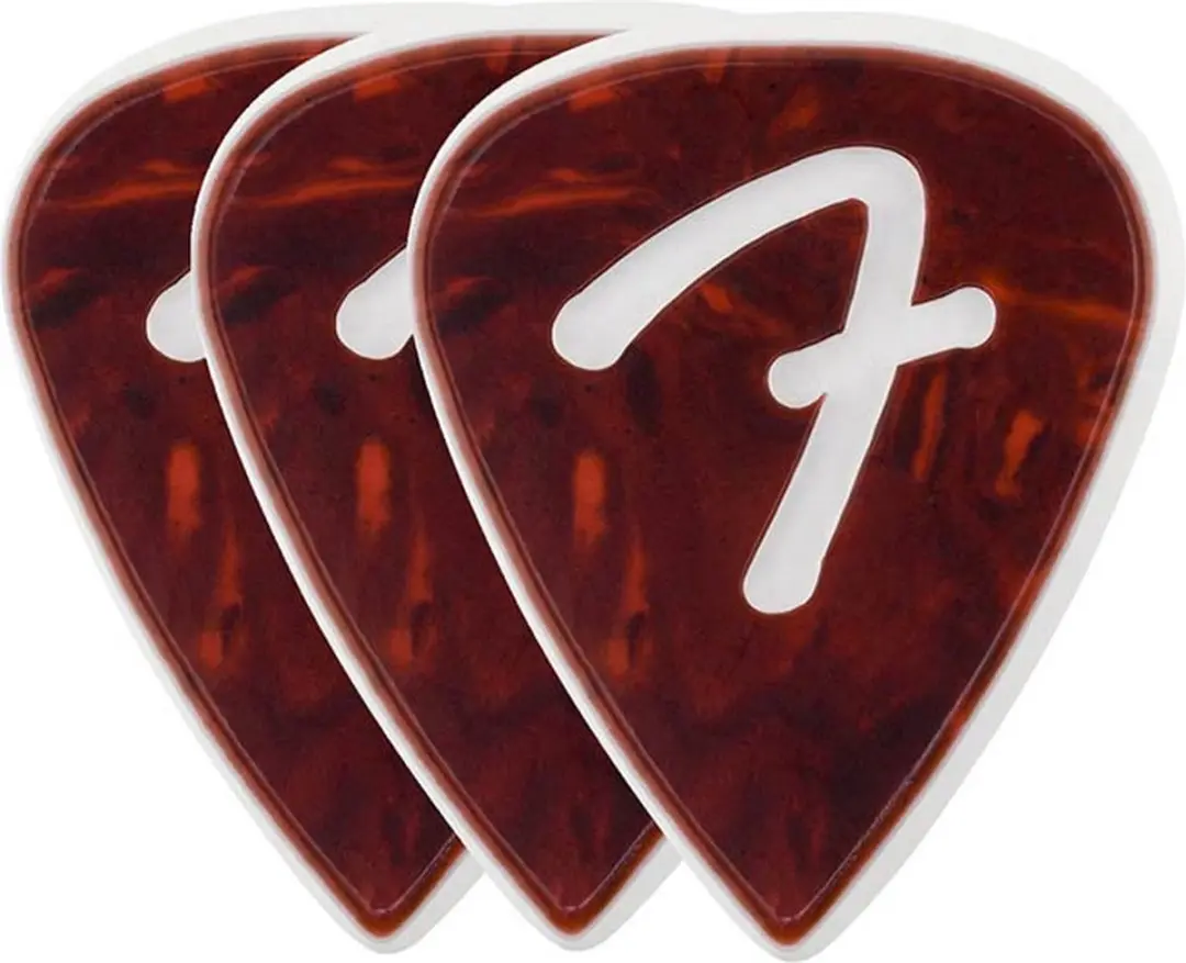 Fender F Grip Celuloid Plectrums