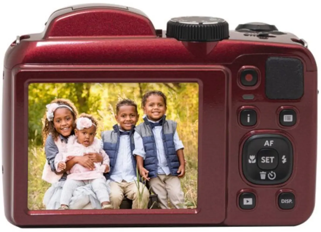 Kodak Pixpro AZ255 Camera 25x Zoom - Rood - 32GB + Tas
