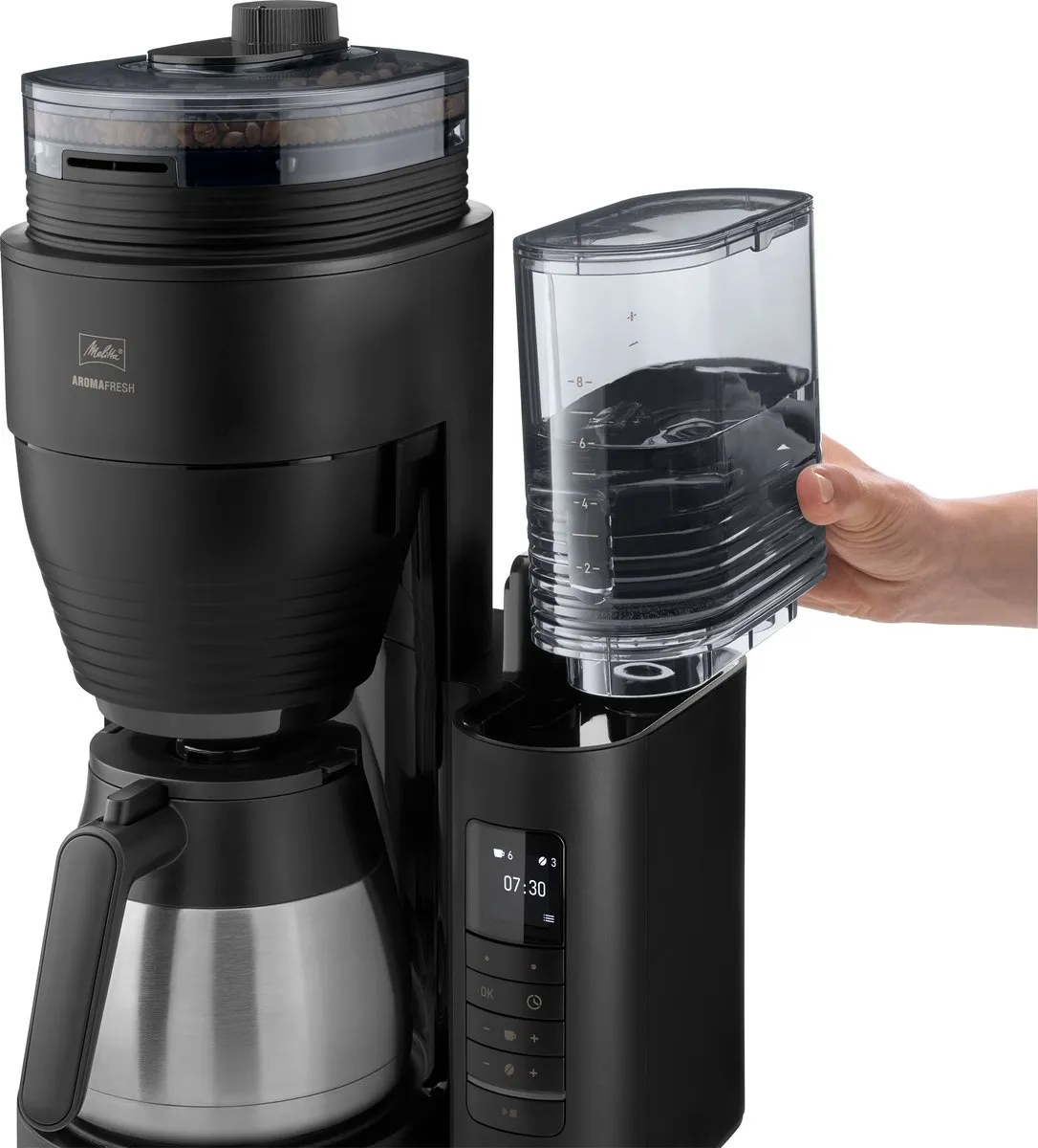 Melitta Aromafresh Therm PRO koffiezetapparaat 1030-11 zwart