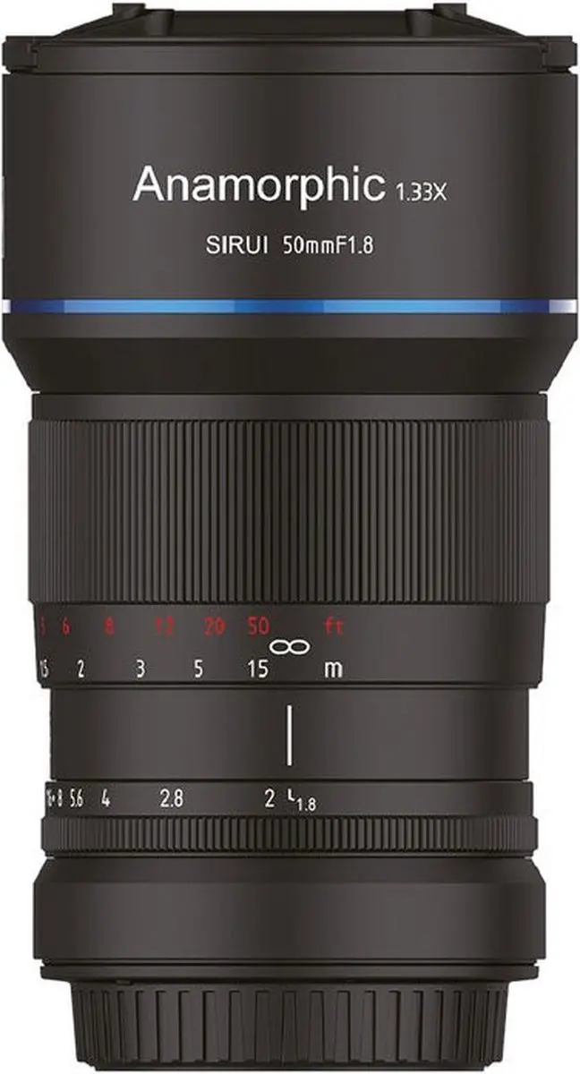 Sirui 50mm F1.8 Anamorfe Lens 1.35X MFT