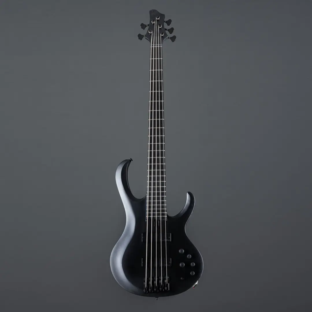 Ibanez Iron Label BTB625EX Elektrische Basgitaar - 5 Snaren - Zwart