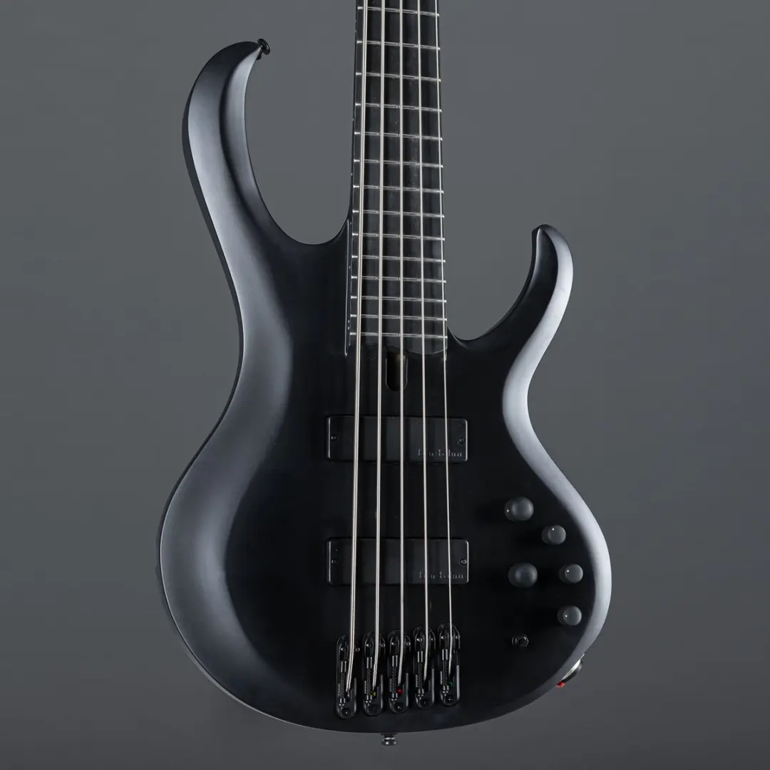 Ibanez Iron Label BTB625EX Elektrische Basgitaar - 5 Snaren - Zwart