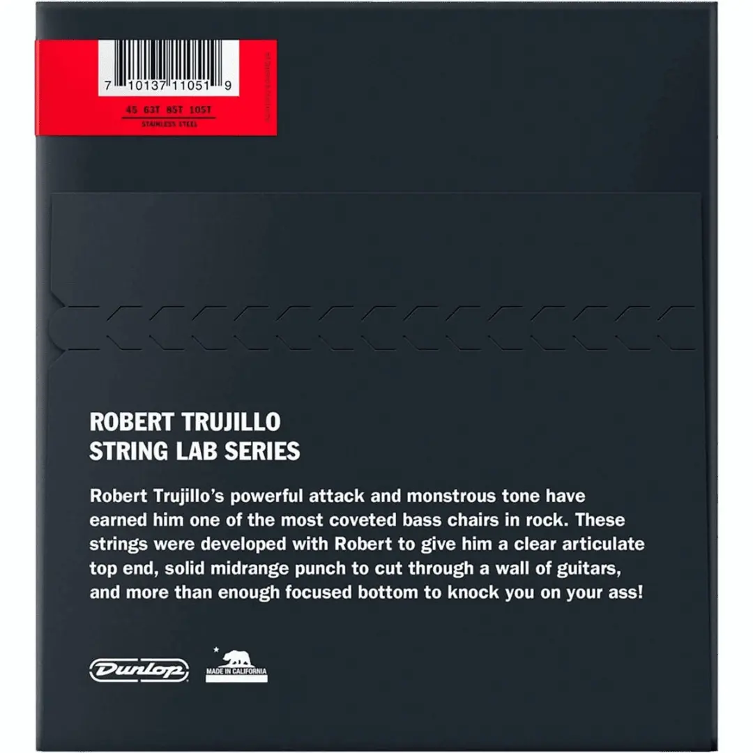 Dunlop RTT45105T String Lab Robert Trujillo Basdraden - 6 Stuks