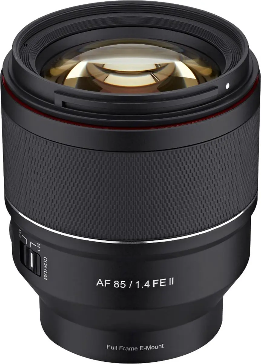 Samyang AF 85mm F1.4 II Sony FE Objectief - 77mm - Zwart