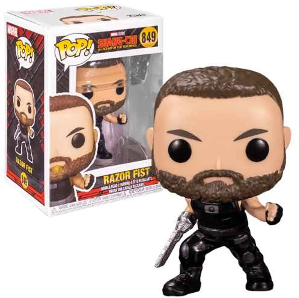 Funko Marvel Shang-Chi POP! Razor Fist - 9cm - Multicolor