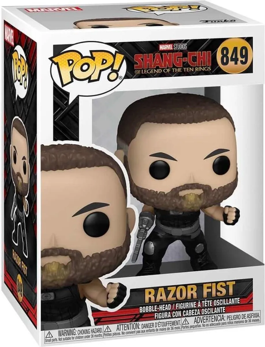 Funko Marvel Shang-Chi POP! Razor Fist - 9cm - Multicolor