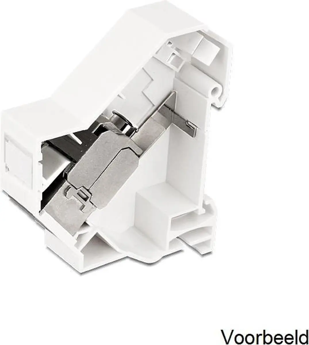 Delock Keystone Hutschienenhouder 86232 - Wit